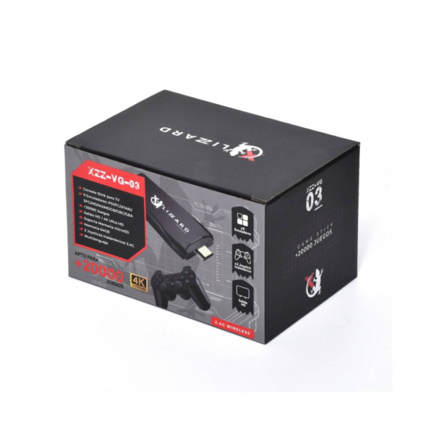 Consola Retro Game Stick para TV X-Lizzard VG-03