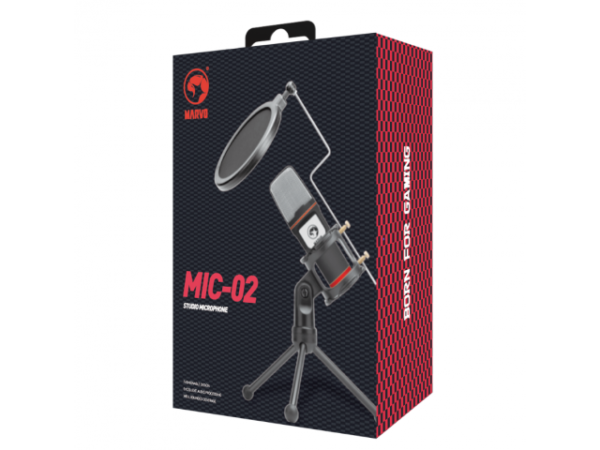 Micrófono de Estudio Gamer Marvo MIC-02