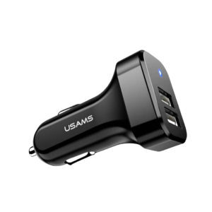 Cargador Auto 2 USB 2.1A USAMS