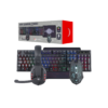 Combo Gamer XZZ-CO-02 Teclado/Mouse/Auricular/Mousepad RGB USB X-Lizzard